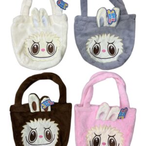 BOLSO LABUBU EN PELUCHE MD:23CM X 23CM RF:BO-LA