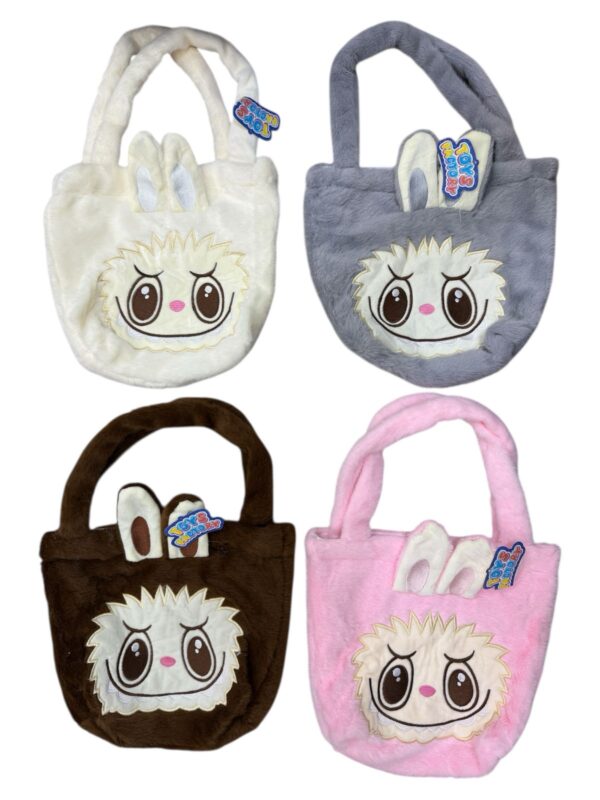 BOLSO LABUBU EN PELUCHE MD:23CM X 23CM RF:BO-LA