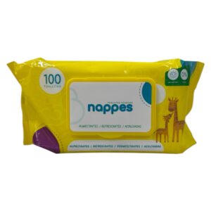 PAÑITOS HÚMEDOS NAPPES GRANDE x100