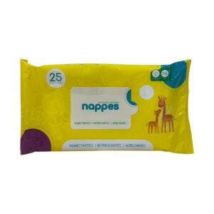PAÑITOS HÚMEDOS NAPPES MEDIANO x25