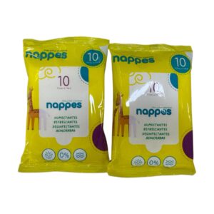 PAÑITOS HÚMEDOS NAPPES PEQUEÑO x10