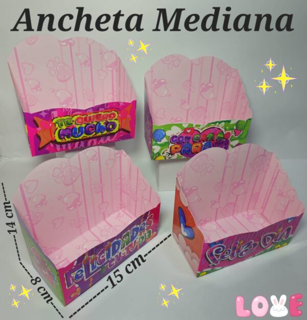 ANCHETA MEDIANA SURTIDA x12