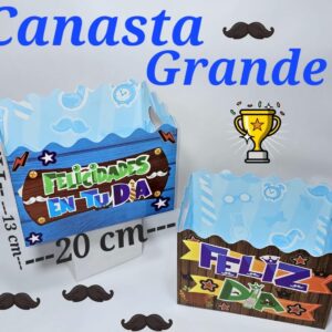 CANASTA GRANDE REF HOMBRE x12