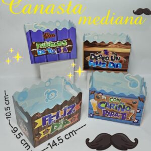 CANASTA MEDIANA REF HOMBRE x12