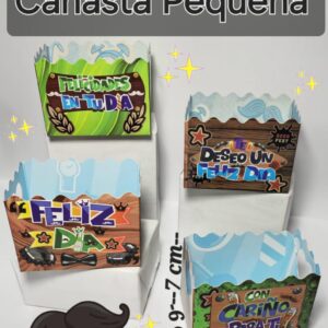 CANASTA PEQUEÑA REF HOMBRE x12